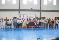 Kegiatan Hari Indonesia Menabung 2025, di Gedung Olahraga (GOR) Lantai 4 Suzuya Merdeka Mall, Jalan Merdeka Pematangsiantar, Rabu (27/08/2025) pagi.