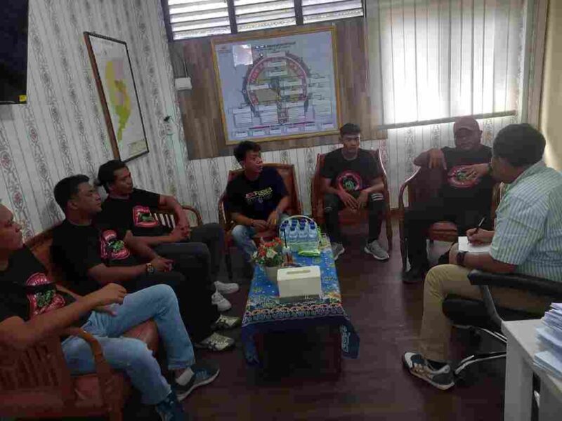 sejumlah perwakilan pembalap legendaris melaksanakan Audensi ke Polres Pematangsiantar. Rabu, (20/8/2025)