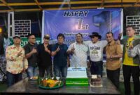 Perayaan hari ulang tahun (HUT) ke-1 media Bossmudanews.com di sobat cafe jln. H Adam Malik Pematangsiantar berlangsung secara meriah dan penuh khidmat, Sabtu (9/8/2025)