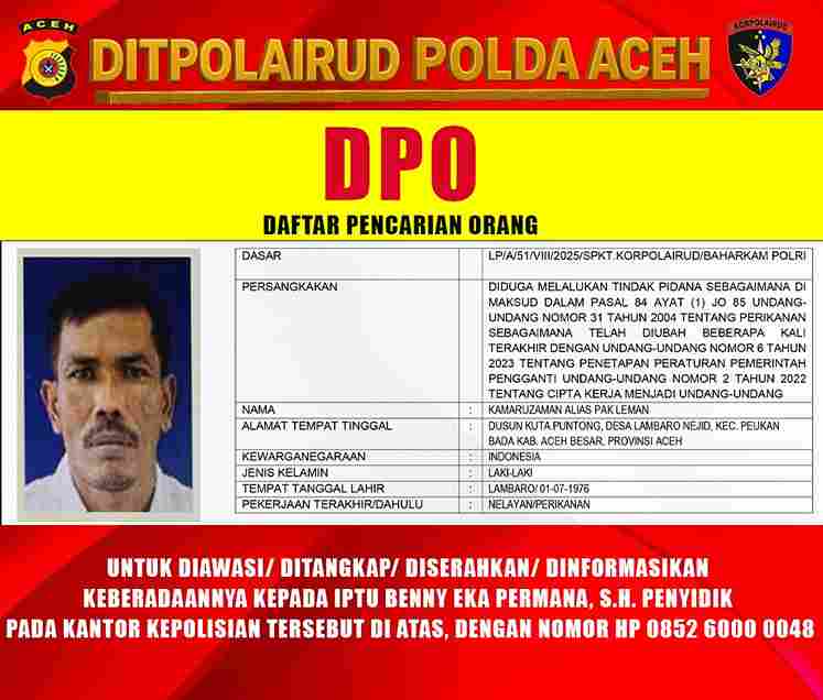 Foto salah satu DPO