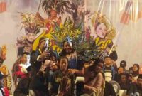 Karnaval  peringatan HUT Kemerdekaan Republik Indonesia ke-80 di Desa Wonokerto, Kecamatan Bantur, Rabu (27/8/2025). 