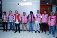 Penyidik Bidang Tindak Pidana Khusus Kejati Sumatera Utara melakukan penahanan terhadap 8 (delapan) orang tersangka pelaku dugaan tindak pidana korupsi Pembangunan dan Perbaikan Jalan Pada Dinas Pekerjaan Umum Dan Tata Ruang Di Kabupaten Batubara T.A 2023.