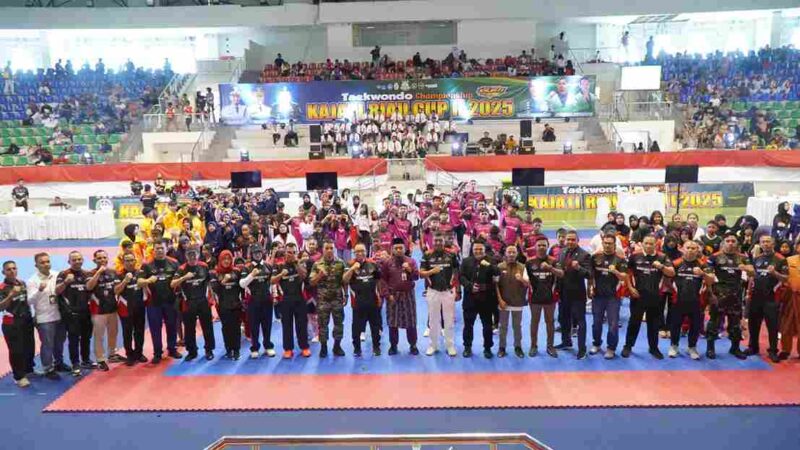 Kejuaraan Taekwondo KAJATI RIAU CUP II TAHUN 2025, Jumat, 29 Agustus 2025 bertempat di Gelanggang Olahraga (GOR) Remaja Kota Pekanbaru, Provinsi Riau.