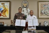 Direktur Jenderal Pajak (Dirjen Pajak) Kementerian Keuangan, Bimo Wijayanto melaksanakan Perjanjian Kerja Sama (PKS)  untuk memperkuat koordinasi dan sinergi antarinstansi dalam mengawal penerimaan negara, khususnya dari sektor pertambangan mineral, batubara, dan migas.. Kamis, (31/7)