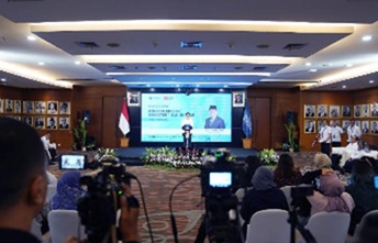 konferensi pers di Kantor Kemendag, Jakarta. Senin, (4/8)