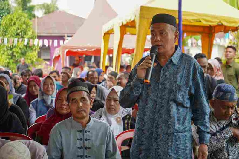 jamaah Musala Ar Royyan, Gang Masjid, Kelurahan Terjun, Kecamatan Medan Marelan.Rabu (20/8/2025), 