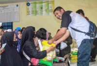 Gerakan Pangan Murah (GPM) kembali digelar di Kecamatan Medan Marelan. Pada Jumat (29/8),