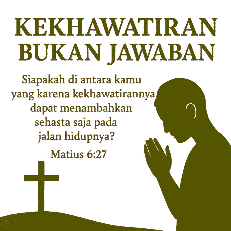 Ilustrasi dan text Alkitab.