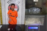 Pelaku yang berhasil diamankan adalah Andika Putra Nasution, laki-laki berusia 20 tahun, tidak bekerja, dengan alamat Desa Air Genting, Kecamatan Air Batu, Kabupaten Asahan. 