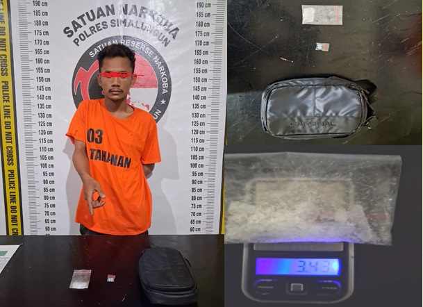 Pelaku yang berhasil diamankan adalah Andika Putra Nasution, laki-laki berusia 20 tahun, tidak bekerja, dengan alamat Desa Air Genting, Kecamatan Air Batu, Kabupaten Asahan. 