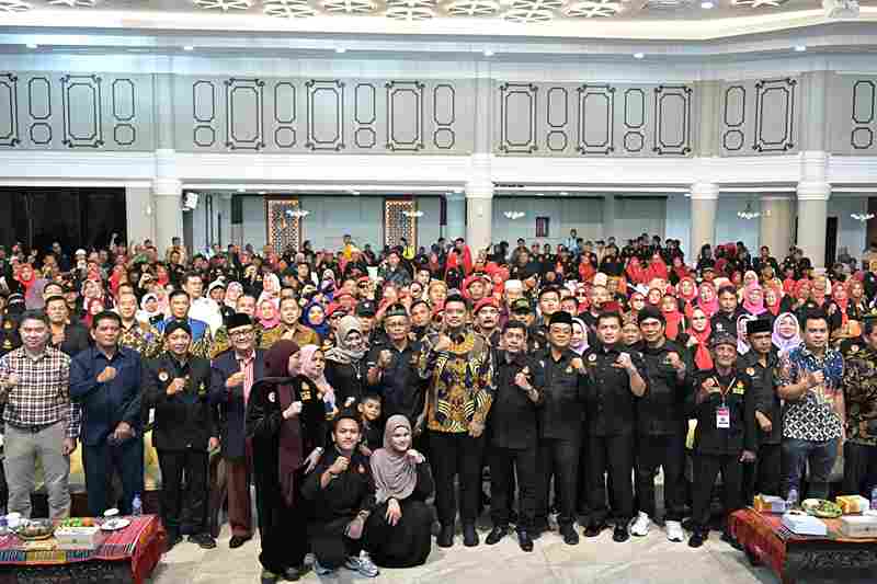 Gubernur Sumatera Utara (Sumut) Muhammad Bobby Afif Nasution menghadiri Milad ke-26 Persatuan Pemuda Jawa (Pendawa) Indonesia.  Minggu, (14/09/2025)