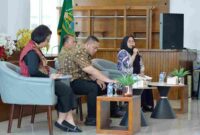 Pemerintah Provinsi Sumatera Utara (Sumut) melalui Badan Pendapatan Daerah Sumut dan Badan Keuangan dan Aset Daerah Provinsi Sumut melakukan Konferensi Pers terkait Optimalisasi Pendapatan Asli Daerah untuk menunjang pembangunan di Lobby Dekranasda Lantai 1 Kantor Gubernur Sumut Jalan Diponengoro Kota Medan, Kamis (25/9).