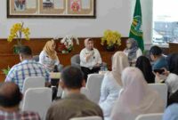 Pemerintah Provinsi Sumatera Utara (Sumut) melalui Dinas Pemberdayaan Perempuan, Perlindungan Anak dan Keluarga Berencana (P3AKB) Sumut dan Dinas Ketenegakerjaan Sumut melakukan Konferensi Pers terkait pencegahan Pekerja Migran Ilegal dan korban Tindak Pidana Perdagangan Orang (TPPO) di Lobby Dekranasda Lantai 1 Kantor Gubernur Sumut Jalan Diponengoro Kota Medan. Rabu (24/9).