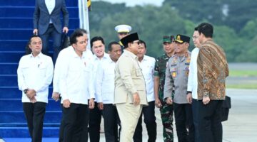 Presiden Prabowo tiba di Indonesia. Jumat, (26/9)