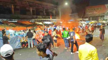 Hari Ketiga Relokasi Pedagang Gedung IV Diwarnai Pro dan Kontra