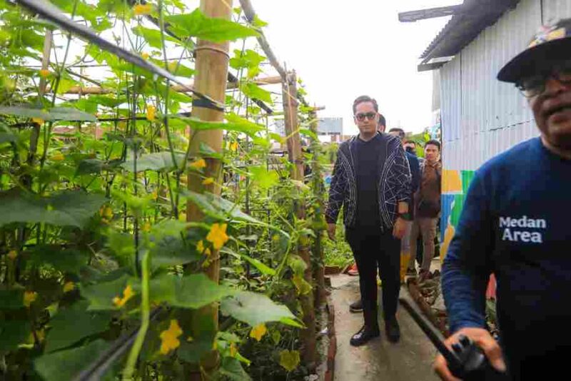 Wali Kota Medan Rico Tri Putra Bayu Waas melalui kegiatan Sapa Warga. Sabtu (13/9/25)