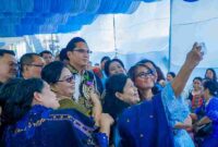 Wali Kota Medan saat menghadiri Pesta Puncak Tahun Transformasi Gereja Huria Kristen Batak Protestan (HKBP) Pasar Melintang di Jalan Buku, Kec. Medan Petisah, 