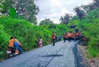Salah satu pekerjaan Infrastruktur Jalan di wilayah Kabupaten Simalungun. Rabu, (17/9/2025)