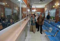 Sekretaris Daerah Provinsi Sumatera Utara (Sumut) Togap Simangunsong meninjau Kantor Unit Pelaksana Teknis Daerah (UPTD) Badan Pendapatan Daerah (Bapenda) Siantar Jalan Sangnawaluh, Kota Pematangsiantar, Sabtu (27/9).