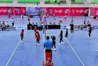 Tim bola voli putri Simalungun, yang tergabung dalam klub Simalungun City, berhasil menembus babak perempat final Kejuaraan Provinsi (Kejurprov) Sumatera Utara (Sumut) Tahun 2025. 