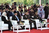 Wakil Gubernur Sumatera Utara (Sumut) Surya menghadiri Upacara Peringatan Hari Ulang Tahun (HUT)  ke-80 Kejaksaan RI, di  Lanud Soewondo, Jalan Imam Bonjol Medan, Selasa (2/9/2025).