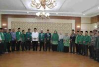 Al-Washliyah Kabupaten Asahan melakukan audiensi dengan Bupati Asahan, Taufik Zainal Abidin, di Rumah Dinas Bupati Asahan, Selasa (16/9/2025).