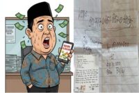 Foto Ilustrasi (Kiri), Kode Bayar (Kanan Latar), Surat Perjanjian (Kanan Bawah -tengah) (Foto : Larsen-atapkota.com)