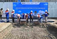 Ground Breaking Pembangunan Mother Station CNG ini ditandai dengan peletakan batu pertama oleh Zakiyuddin Harahap bersama Direktur Jenderal Migas Diwakilkan Sub Koordinator Penyiapan, Perencanaan, Pembangunan Infrastruktur Migas, Safriyanto, Direktur Komersial PT. PGN Tbk, Aldiansyah Idham dan Direktur Strategi dan Pengembangan Bisnis PT PGN Tbk, Mirza Mahendra serta  Analis Infrastruktur Migas Jefry Nainggolan.