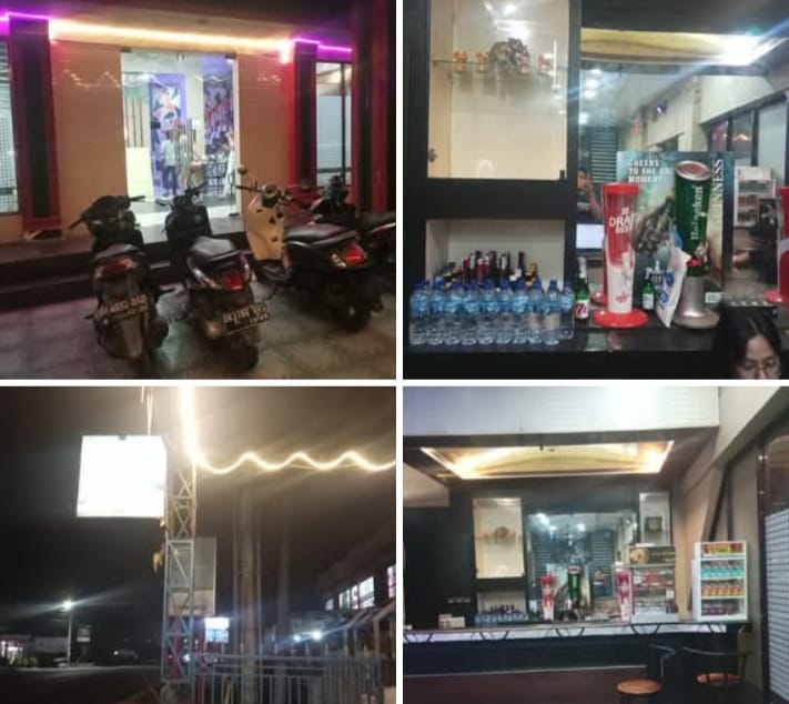 Tempat hiburan Three E Karaoke yang beralamat di jalan Ahmad Yani Nomor 33 B, Lingkungan I, Kelurahan Sendang Sari, Kecamatan Kisaran Barat, Kabupaten Asahan, Provinsi Sumatera Utara.