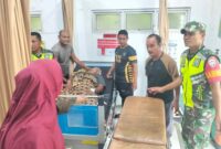 korban sempat mendapat pertolongan di Puskesmas Sungai Raya, lalu Serka Otto yang mengalami luka serius dirujuk ke RSU Langsa menggunakan ambulance.