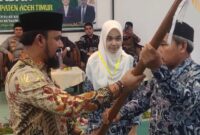 Sebanyak 58 kafilah Musabaqah Tilawatil Qur’an (MTQ) ke-37 tingkat Provinsi Aceh resmi dilepas oleh Bupati Aceh Timur Iskandar Usman Al’farlky di halaman Pendopo Bupati, Kamis (30/10/2025).