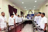 Wakil Bupati Aceh Timur T. Zainal Abidin, S.Pd.I., M.H secara resmi membuka kegiatan Diseminasi dan Diskusi Penguatan Perspektif Bisnis dan Hak Asasi Manusia (HAM) bagi para pejabat di lingkungan Pemerintah Kabupaten Aceh Timur. Rabu 08 Okt 2025.