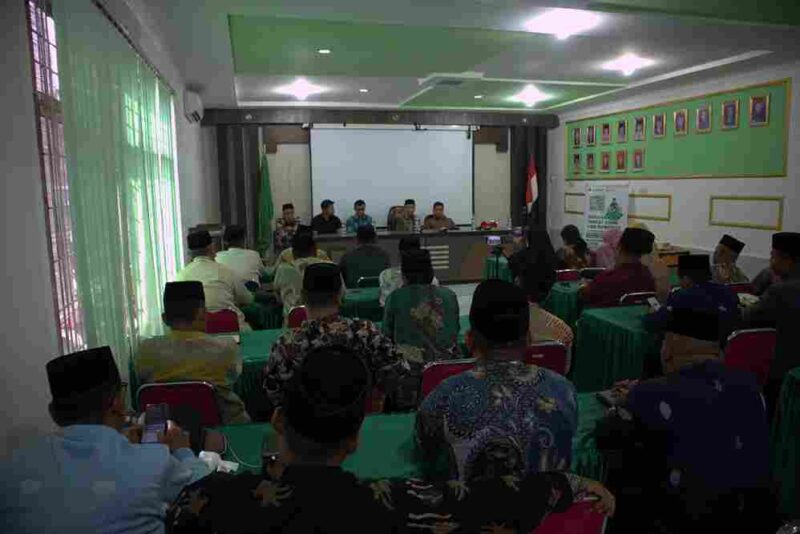 Densus 88 Anti Teror Polri bekerja sama dengan Kantor Kementerian Agama (Kemenag) Kota Tanjungbalai menggelar Sosialisasi Pencegahan Paham Intoleran, Radikal, dan Terorisme, Kamis (9/10/2025).
