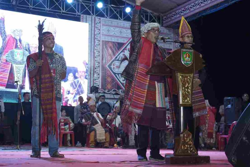  penampilan seni dan budaya khas Batak Toba dalam rangka Pekan Seni dan Budaya Daerah (PSBD) ke-6. 