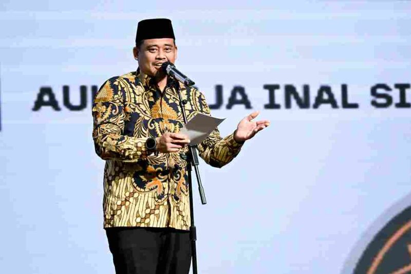 Gubernur Sumatera Utara (Sumut) Muhammad Bobby Afif Nasution