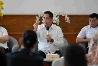 Pemerintah Provinsi Sumatera Utara (Sumut) melalui Biro Pengadaan Barang dan Jasa, serta  Biro Administrasi Pembangunan Sekretariat Daerah Provinsi Sumut melakukan Konferensi Pers terkait Pembangunan tepat, Pengadaan Transparan, Ruang Publik untuk dampak nyata di Lobby Dekranasda Lantai 1 Kantor Gubernur Sumut Jalan Diponengoro Kota Medan, Rabu (15/10).