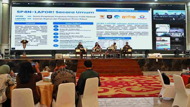 Kepala Dinas Komunikasi dan Informatika (Kominfo) Provinsi Sumut, Erwin Hotmansah Harahap, menyampaikan capaian itu saat membuka kegiatan Monitoring dan Evaluasi Pengelolaan Pengaduan SP4N-LAPOR! 2025 di Aula Raja Inal Siregar, Kantor Gubernur Sumut, Jalan Diponegoro Nomor 30 Medan, Kamis (30/10/2025).