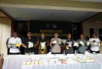 Konferensi Pers Polda Sumut