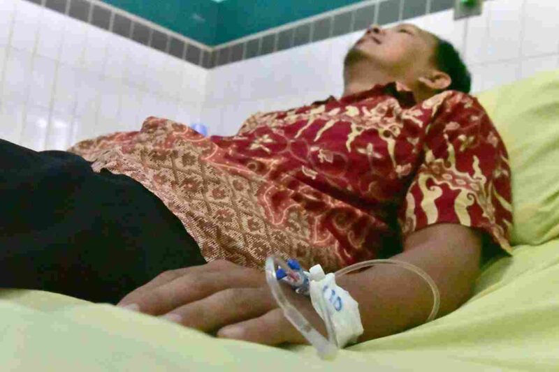 Pasien di Rumah Sakit Umum (RSU) Haji Medan, mengaku puas dengan pelayanan kesehatan yang diterimanya melalui Program Berobat Gratis (Probis) Sumut Berkah, di RSU Haji Medan, Jalan Rumah Sakit Haji Medan Nomor 47, Kamis (16/10/2025). 