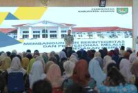 Wakil Bupati Asahan, Rianto, SH., M.A.P membuka Orientasi ASN PPPK 2025 dengan tema Membangun ASN Berintegritas dan Profesional melalui Penegakan Disiplin Kamis (09/10/2025).