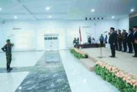 Pemerintah Kabupaten Asahan memperingati Hari Kesaktian Pancasila melalui apel di Aula Melati Kantor Bupati Asahan. Mengusung tema nasional “Pancasila Perekat Bangsa Menuju Indonesia Raya”.