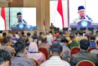  Rapat Koordinasi (Rakor) Program Kerja Sama Bidang Pendidikan. Acara yang diselenggarakan oleh Yayasan Adiluhung Nusantara (YPAN) ini berlangsung di Auditorium Lantai 2 Gedung D, Kementerian Pendidikan, Kebudayaan, Riset, dan Teknologi (Kemendikbudristek), Kamis, (16/10/2025).