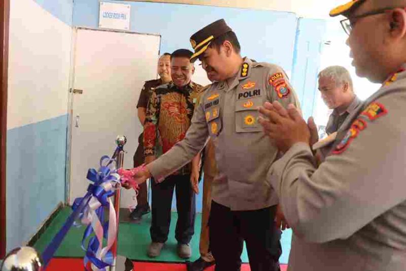 Polres Tanah Karo meresmikan Gedung dan Launching Satuan Pelayanan Pemenuhan Gizi (SPPG) Karo-II Polsek Berastagi, Senin (27/10/2025).