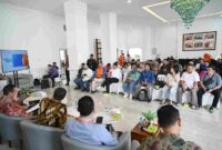 Konferensi Pers bersama dengan Jajaran Direksi Bank Sumut dengan tema