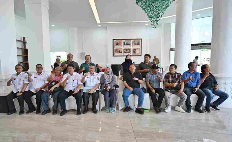 Dinas Perpustakaan dan Arsip Provinsi Sumut melakukan Konferensi Pers terkait