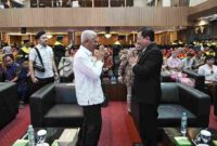 Wakil Gubernur Sumatera Utara (Sumut) Surya menghadiri Wisuda Periode IX Universitas Prima Indonesia (UNPRI) di Hall Kampus UNPRI Jalan Sampul Nomor 3 Medan, Rabu (1/10/2025).