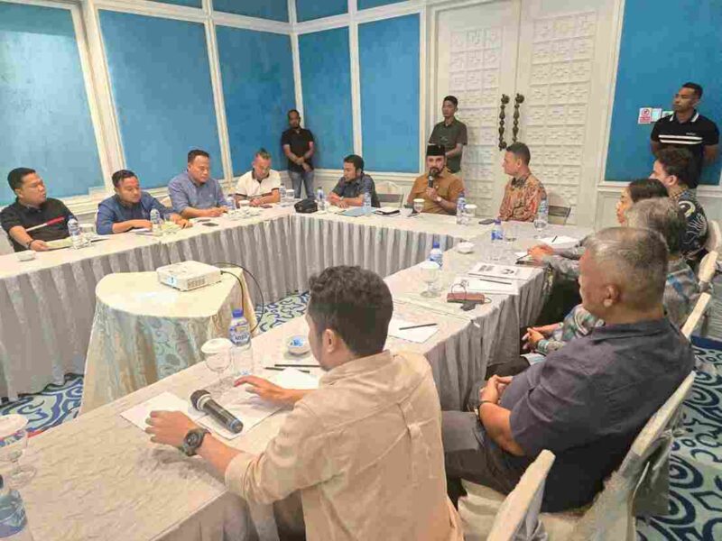 Bupati Aceh Timur Iskandar Usman Al-Farlaky menjajaki kerja sama dengan investor dari PT Naval Group untuk membangun pabrik pengolahan getah pinus di Kabupaten Aceh Timur. Pertemuan pembahasan investasi itu berlangsung di Medan, Sabtu (25/10/2025).