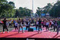 Suasana Haornas di Pematangsiantar, Sabtu(18/10/2025)