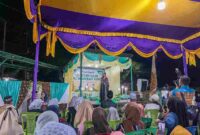 Wakil Wali Kota Pematangsiantar Herlina  menghadiri acara Maulid Nabi Muhammad SAW 1447 H/2025 M, di Masjid Al Falah, Jalan Rakutta Sembiring Lorong 20 Kecamatan Siantar Martoba, Sabtu (04/10/2025) malam
