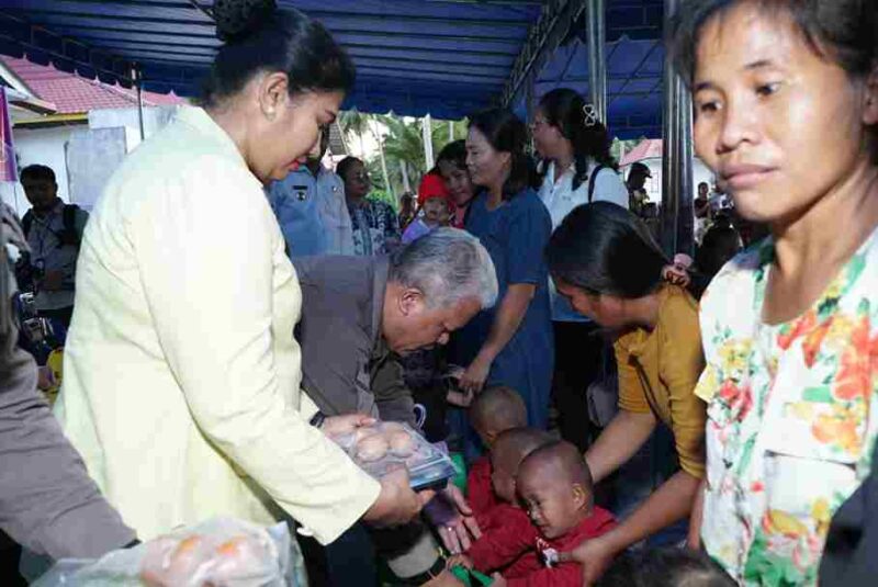 Kepala Kejaksaan Tinggi (Kajati) Sumatera Utara Dr. Harli Siregar, S.H., M.Hum. melanjutkan kunjungan ke wilayah hukum Kejaksaan Negeri Nias Selatan, Rabu (8/10/2025). Dalam kunjungan ini, ia melaksanakan serangkaian kegiatan bhakti sosial bersama jajaran pejabat utama Kejati Sumut.